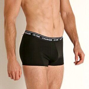 black calvin klein trunks